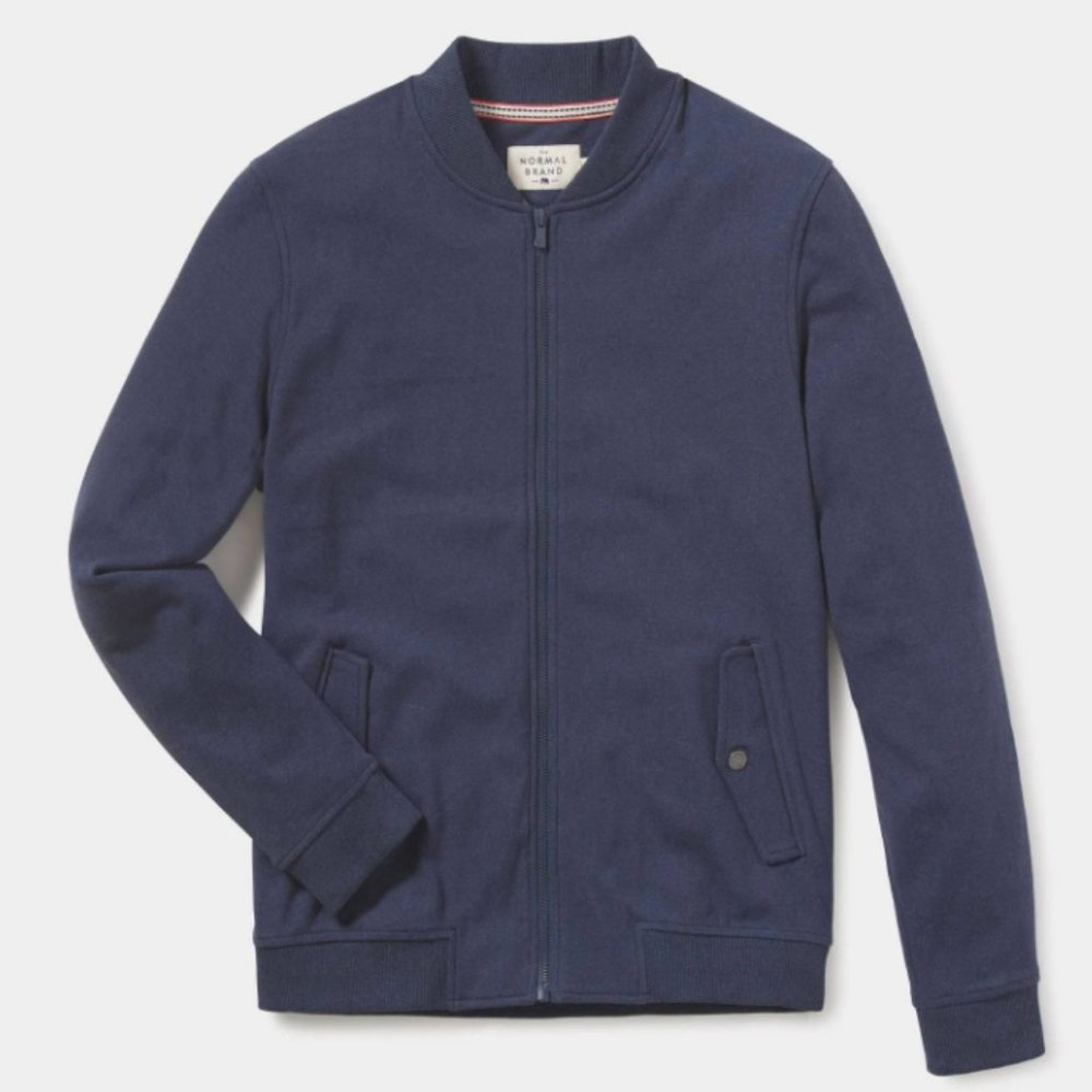 The Normal Brand Puremeso Bomber Style Mens Jacket - Large